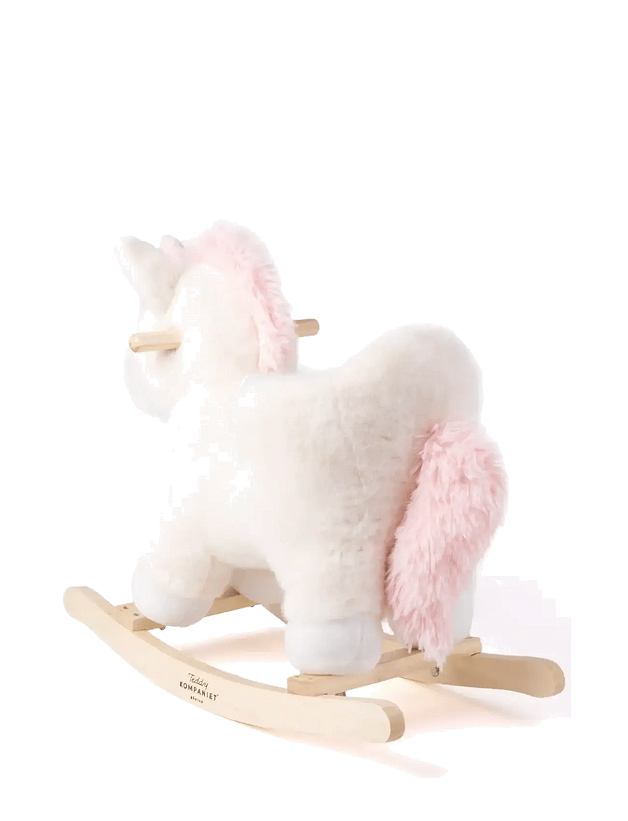 Teddykompaniet - Gungdjur, Baby, Enhörning - gyngeheste & hoppedyr - pink - 2