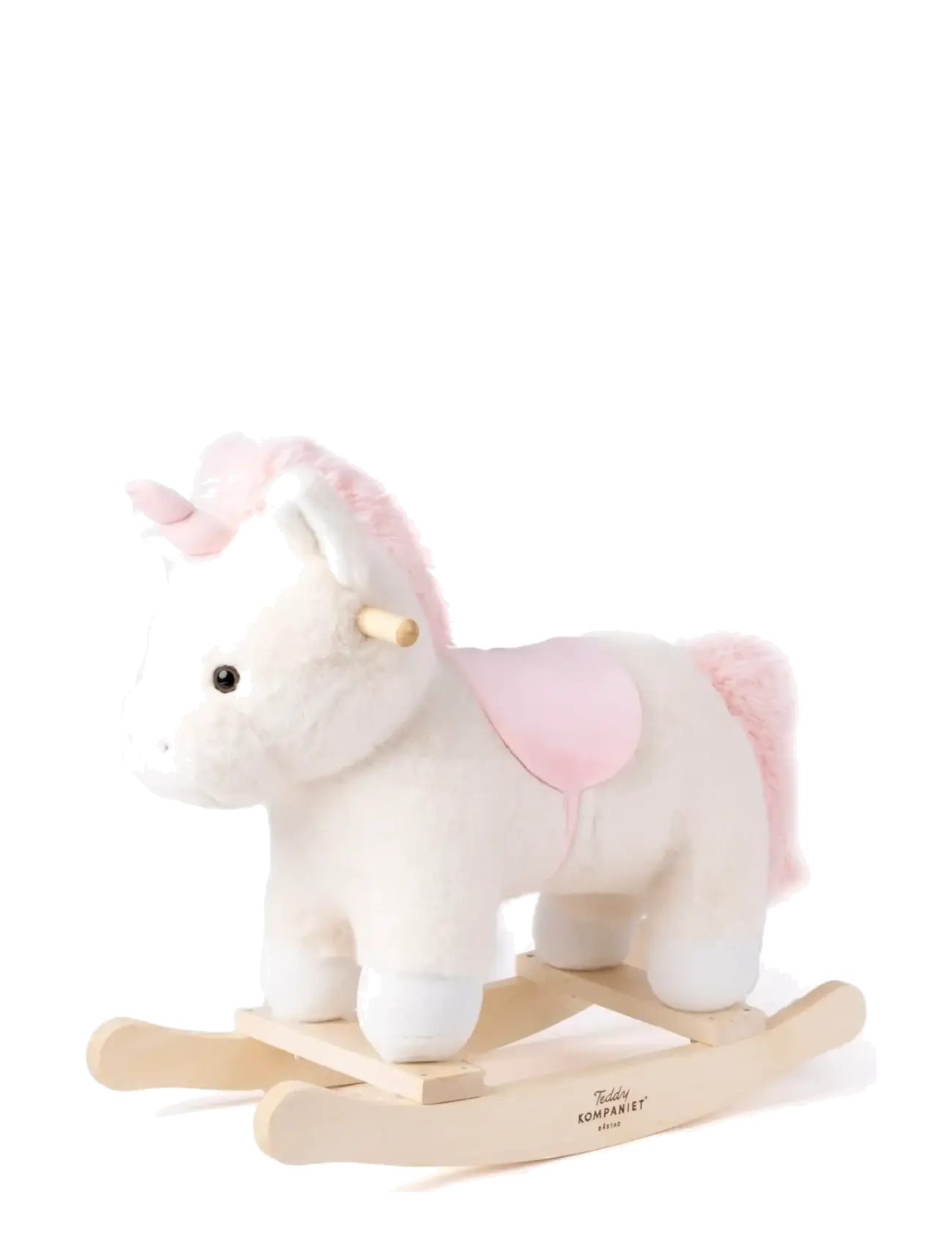 Teddykompaniet Gungdjur, Enhörning, 56 cm, Spielzeug, Weiß - Rocking Kinder