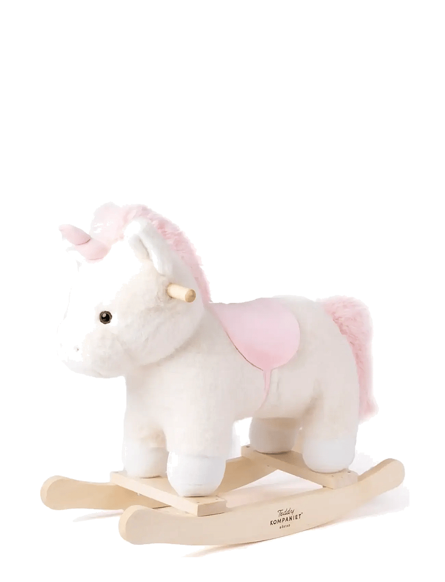 Teddykompaniet - Gungdjur, Enhörning - kiikuvad mänguasjad - pink - 0