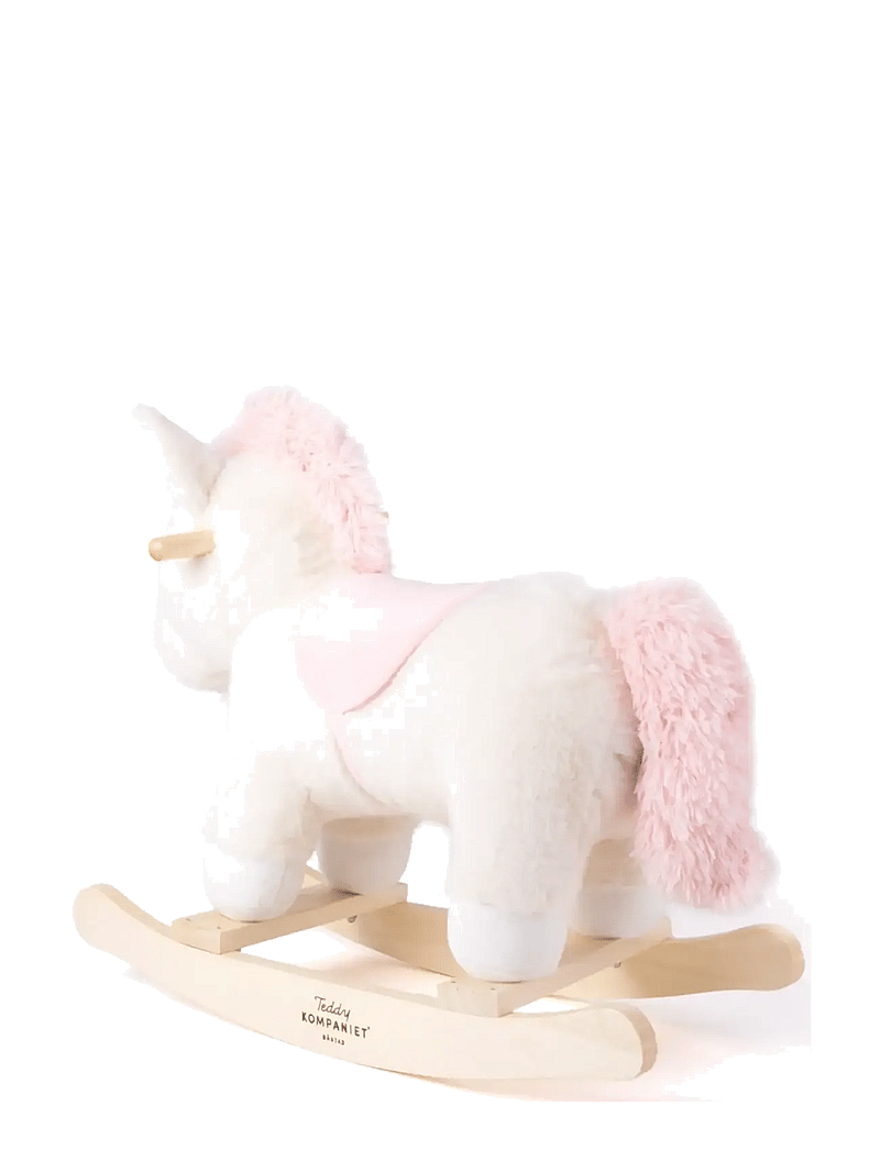 Teddykompaniet - Gungdjur, Enhörning - gyngeheste & hoppedyr - pink - 2