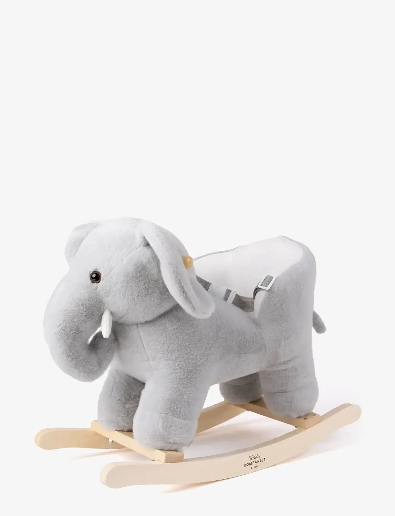 Teddykompaniet - Gungdjur, Baby, Elefant - gyngeheste & hoppedyr - grey - 0