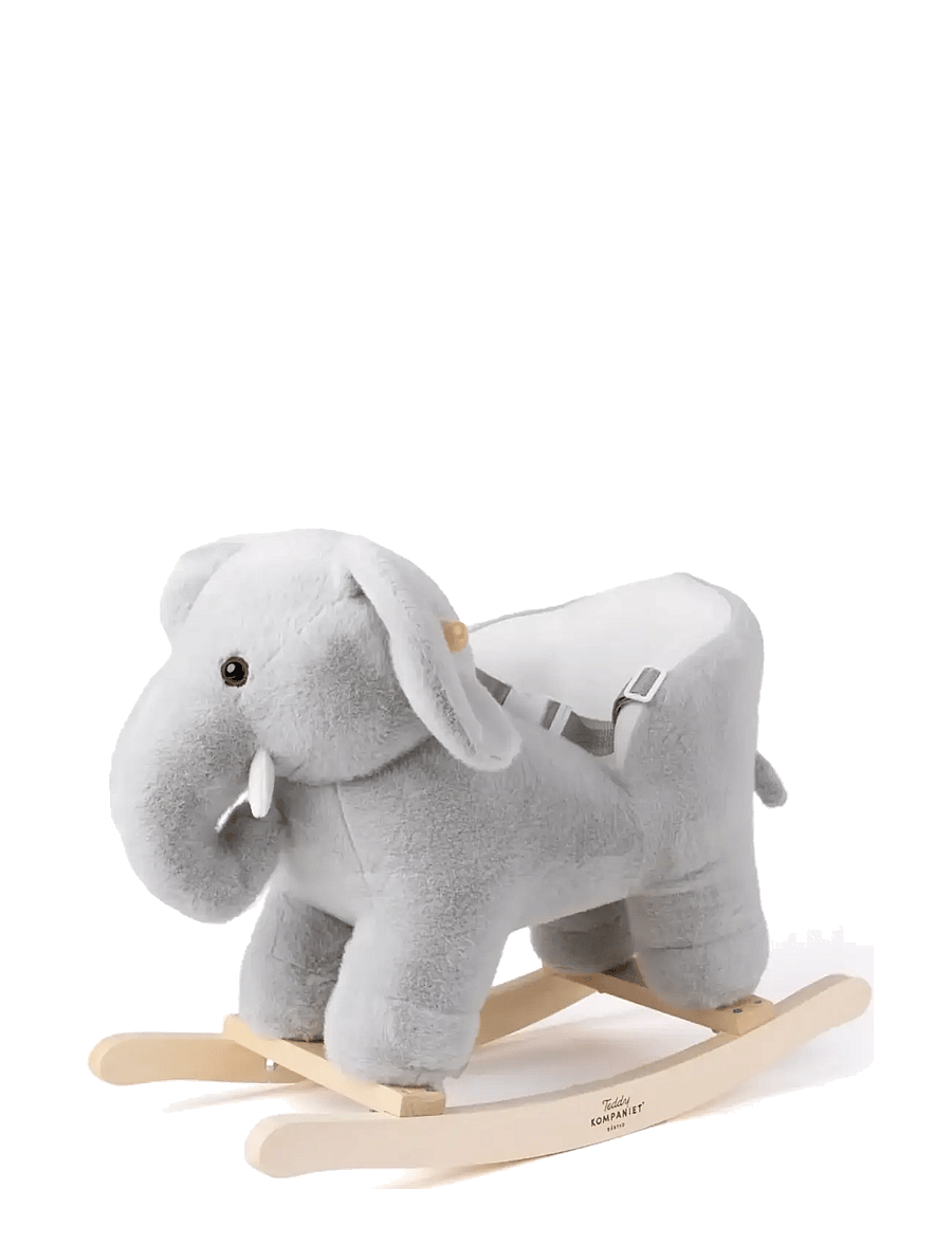 Teddykompaniet - Gungdjur, Baby, Elefant - schaukelspielzeug - grey - 0