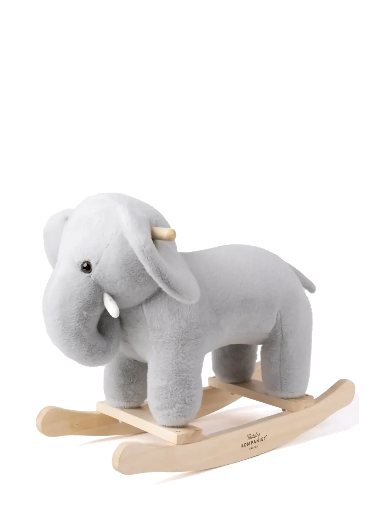 Teddykompaniet Gungdjur, Elefant, 47 cm, Spielzeug, Grau - Rocking Kinder
