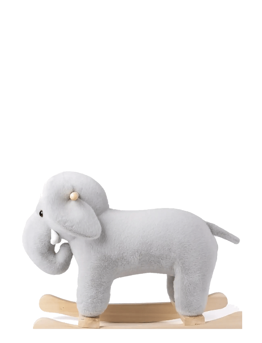 Teddykompaniet - Gungdjur, Elefant - kiikuvad mänguasjad - grey - 1