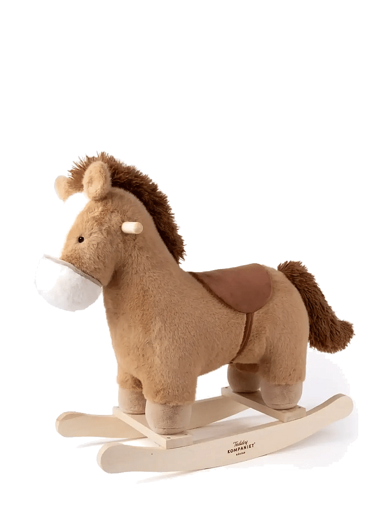 Teddykompaniet - Gungdjur, Häst - schaukelspielzeug - brown - 0