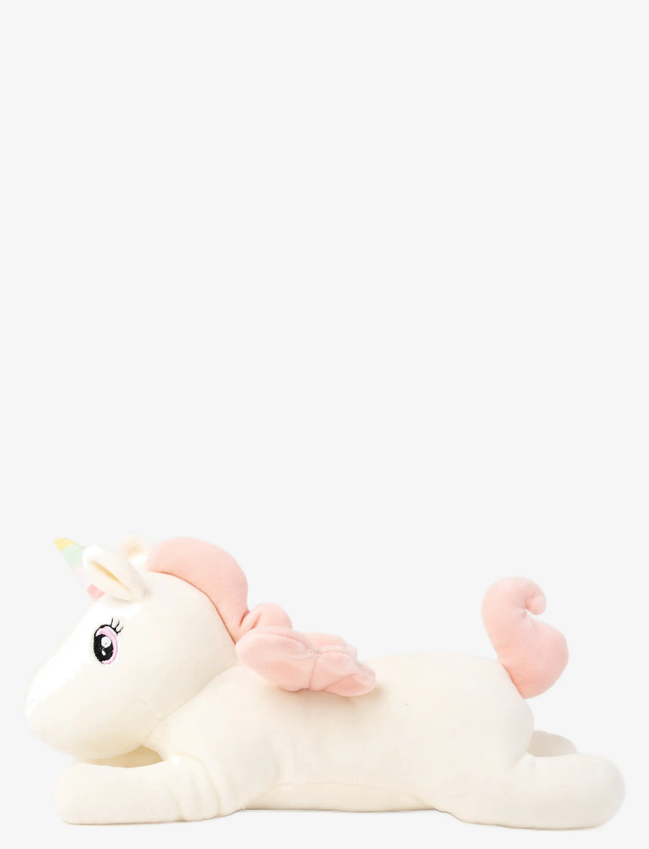 Teddykompaniet - Kramis, Liggande enhörning, Liten, Vanilj - stuffed toys - white - 1