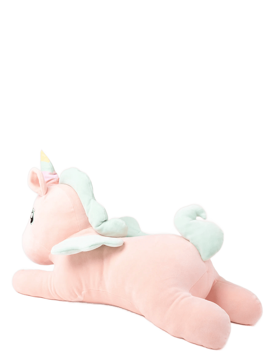 Teddykompaniet - Kramis, Liggande enhörning, Stor, Persika - tuskudýr - pink - 2
