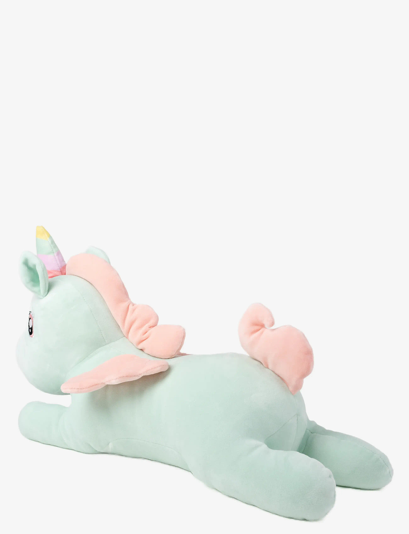 Teddykompaniet - Kramis, Liggande enhörning, Stor, Pistage - stuffed animals - green - 2