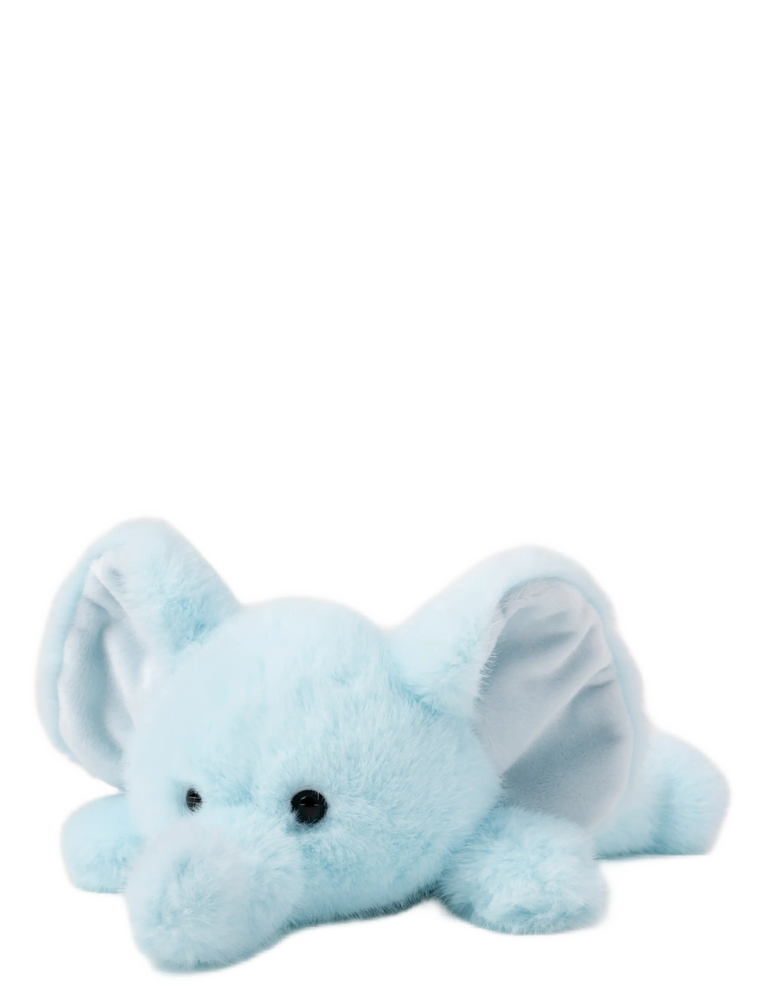 Teddykompaniet Liggande Elefant, Ljusblå, 34 cm, Soft Spielzeug, Blau - Stuffed Animals, Kinder