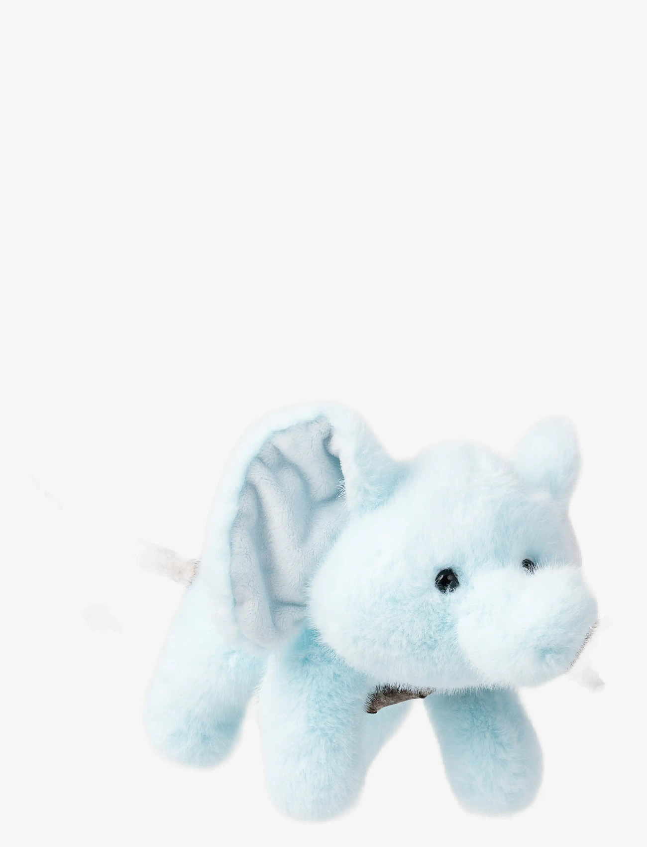 Teddykompaniet - Liggande Elefant, Ljusblå - pliušiniai gyvūnai - blue - 4