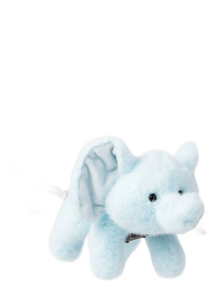 Teddykompaniet - Liggande Elefant, Ljusblå - kuscheltiere - blue - 4