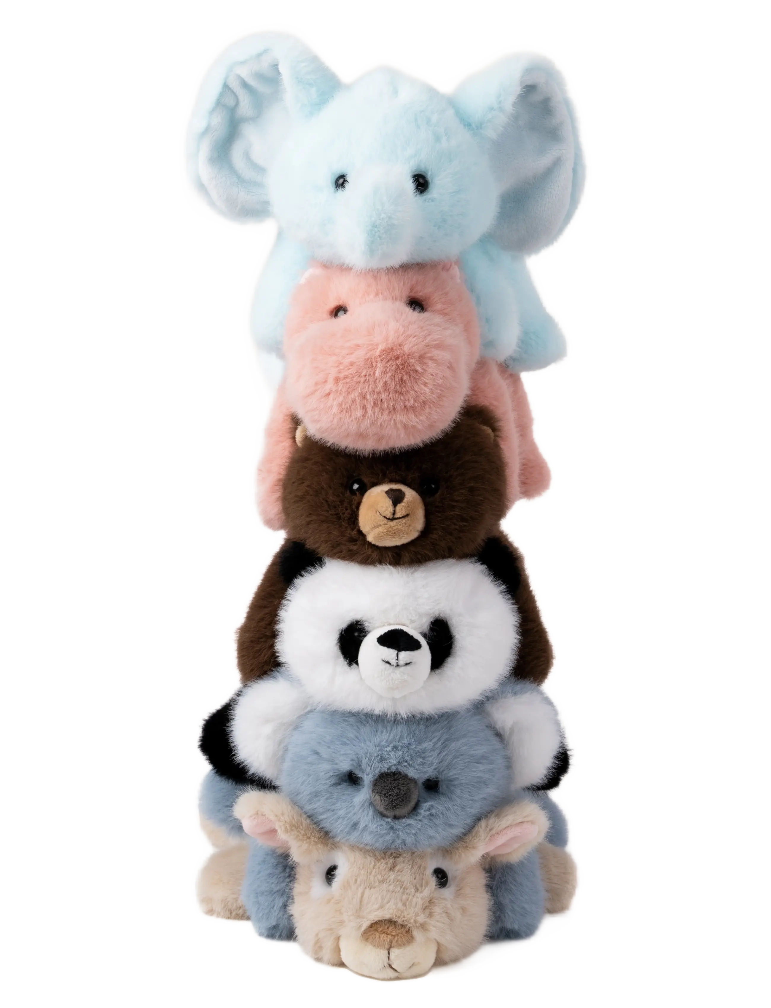Teddykompaniet - Liggande Elefant, Ljusblå - animaux en peluche - blue - 5