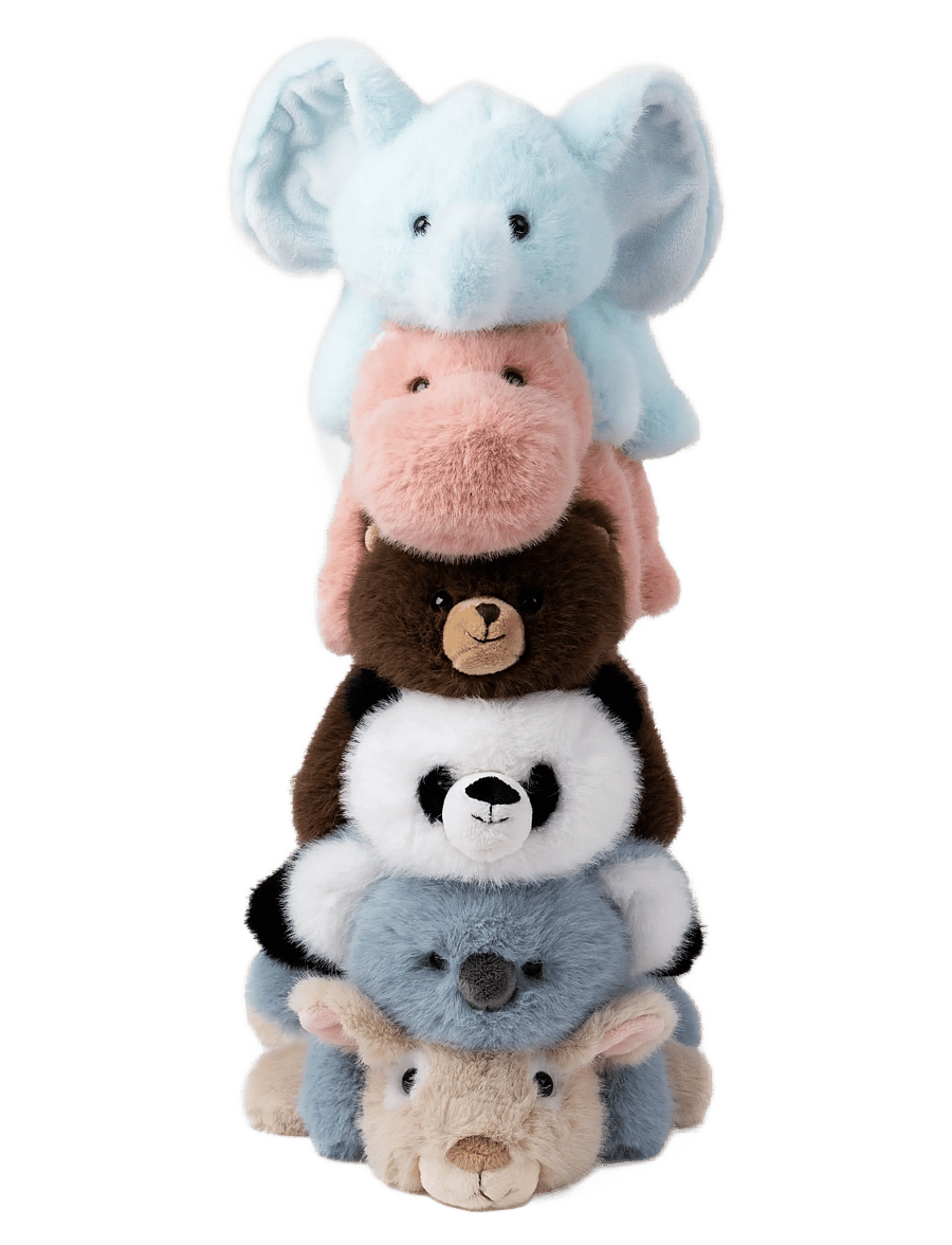 Teddykompaniet - Liggande Elefant, Ljusblå - kuscheltiere - blue - 5