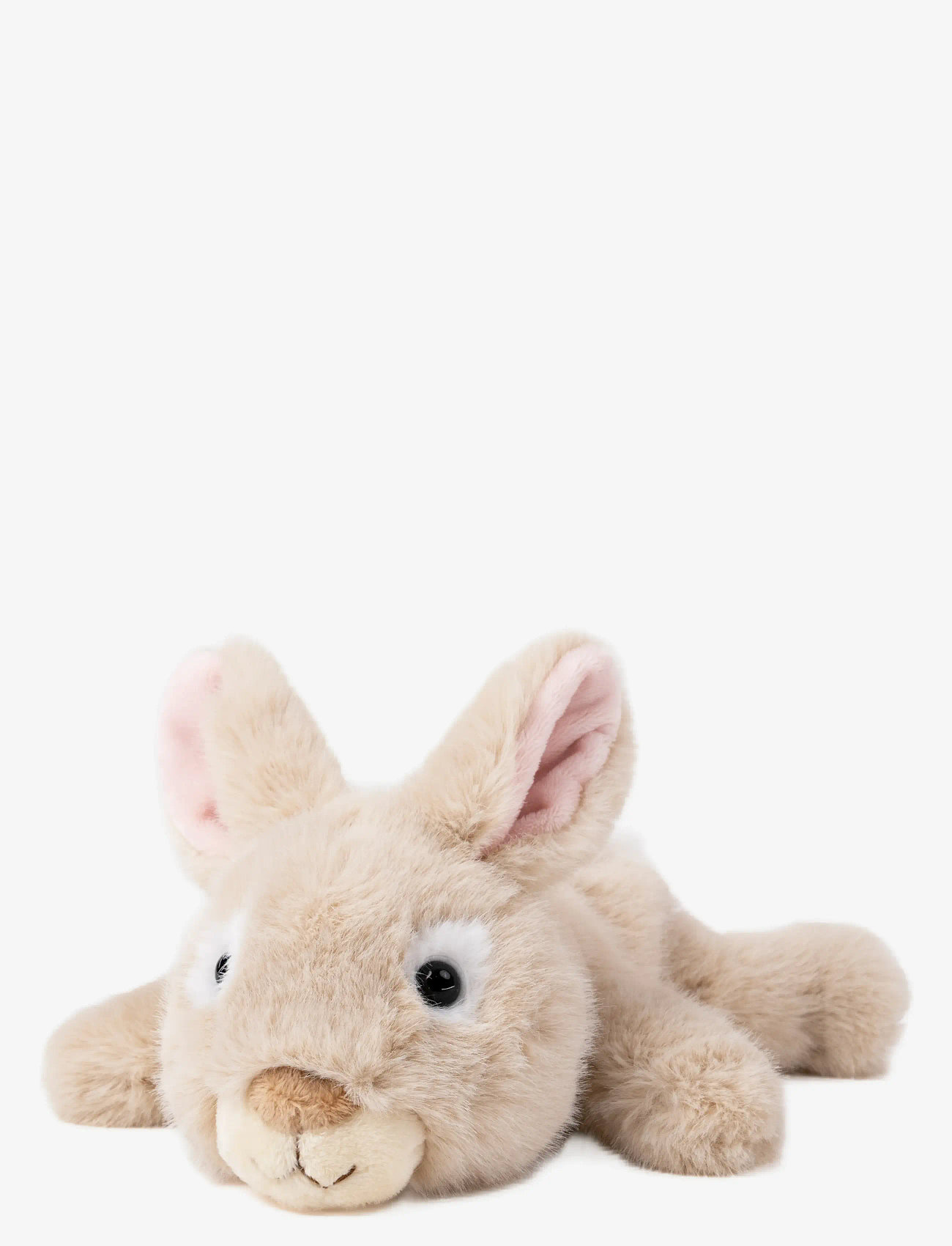 Teddykompaniet - Liggande Kanin, Beige - tøjdyr - beige - 0