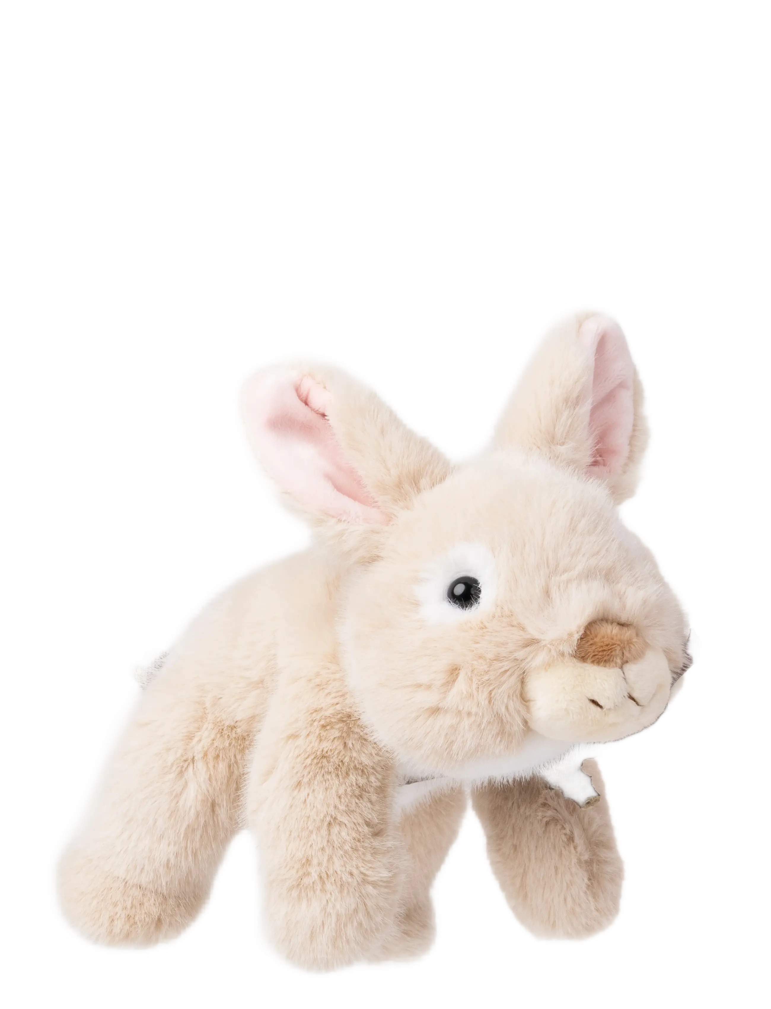 Teddykompaniet - Liggande Kanin, Beige - pehmed loomad - beige - 4