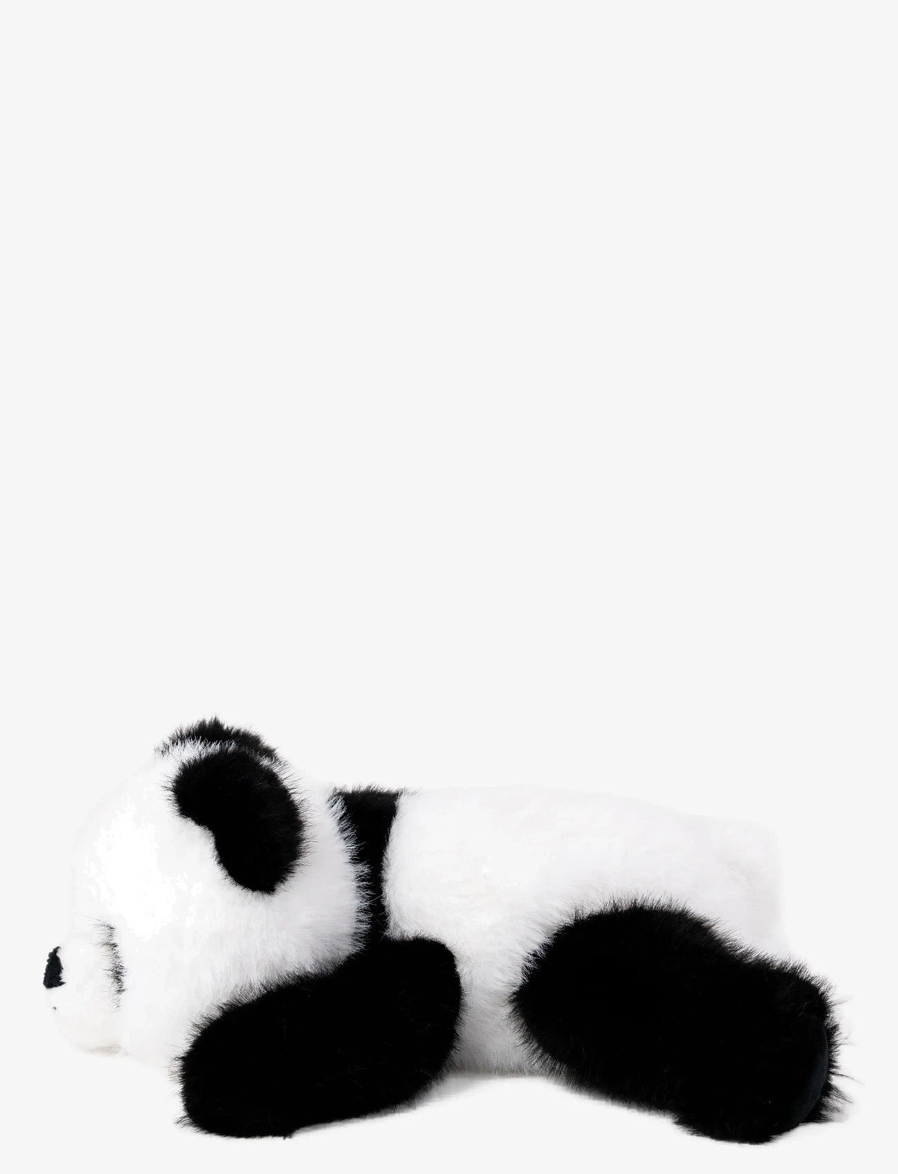 Teddykompaniet - Liggande Panda, Svart/Vit - pehmed loomad - black - 1