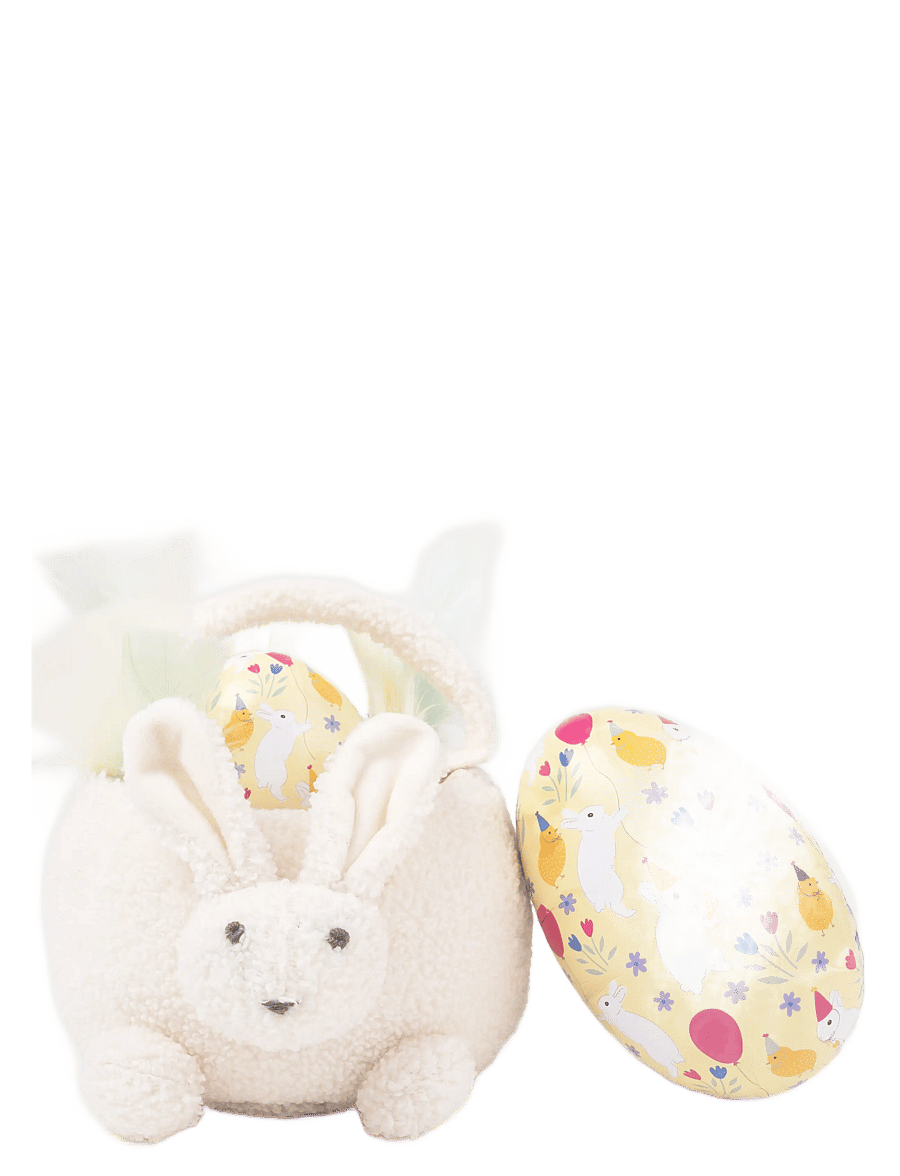 Teddykompaniet - Kaninkorg, Creme - paniers de rangement - creme - 4