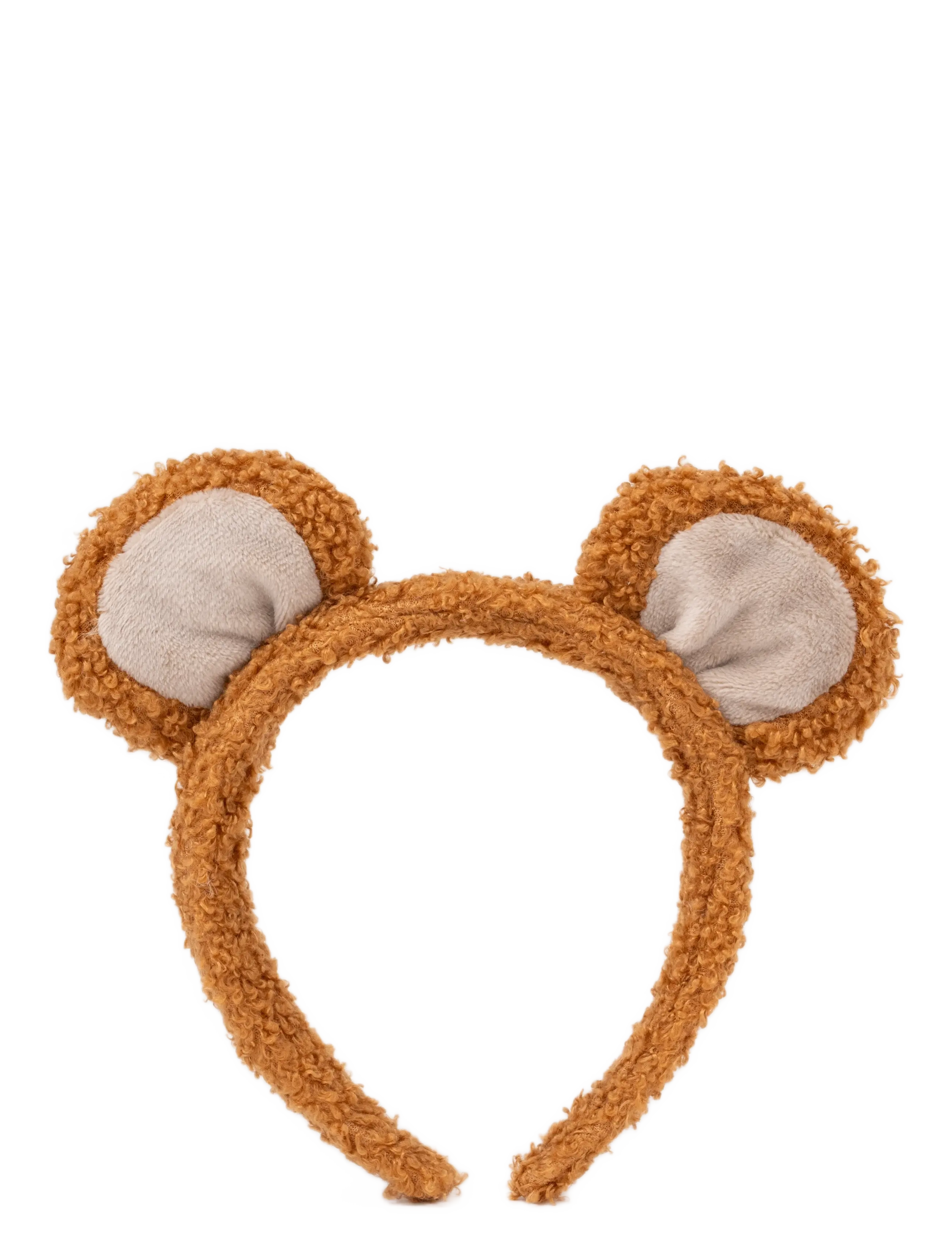 Teddykompaniet Diadem, Nalle, 19X18 cm, Hats, Braun - Headbands, Kinder