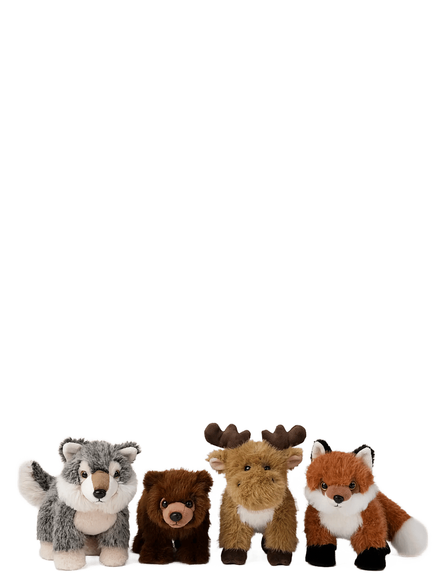 Teddykompaniet - Teddy Forest, Älg - mjukisdjur - brown - 3