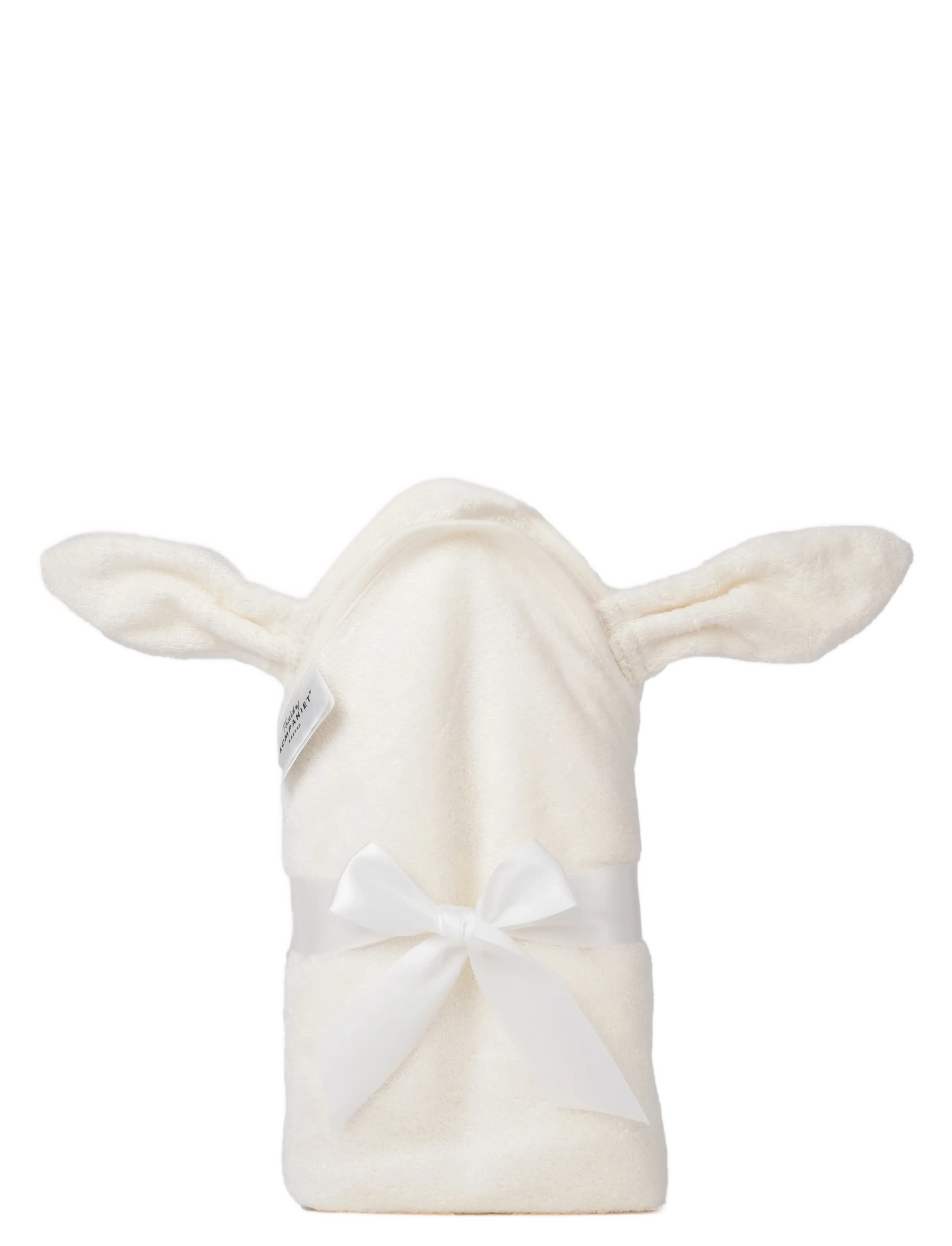 Teddykompaniet - Badcape, Bambu, Kanin, Creme - torklappar - creme - 3