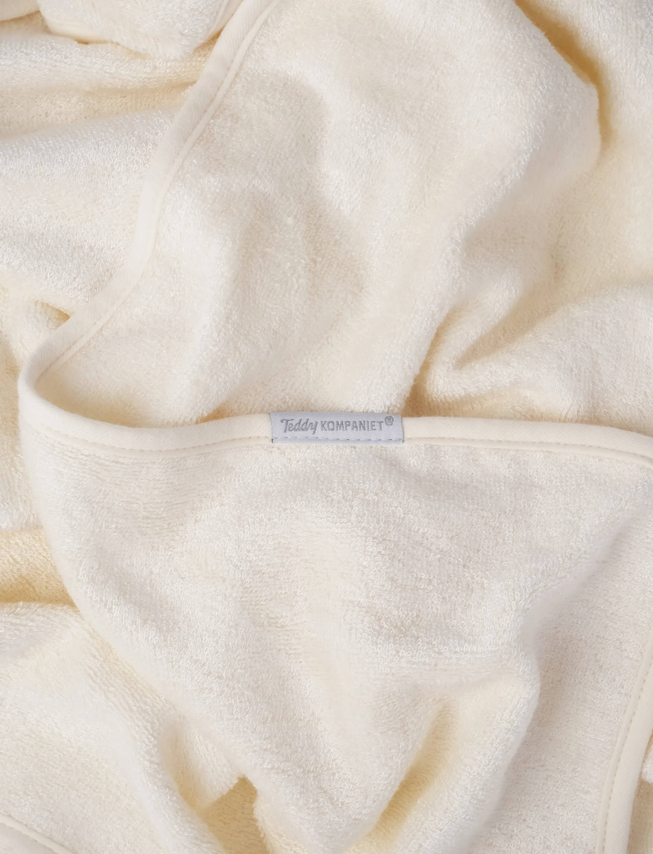 Teddykompaniet - Badcape, Bambu, Kanin, Creme - torklappar - creme - 5