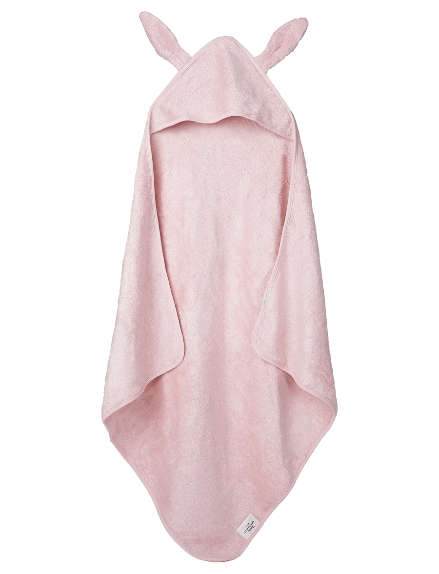 Teddykompaniet - Badcape, Bambu, Kanin, Dimrosa - torklappar - pink - 1