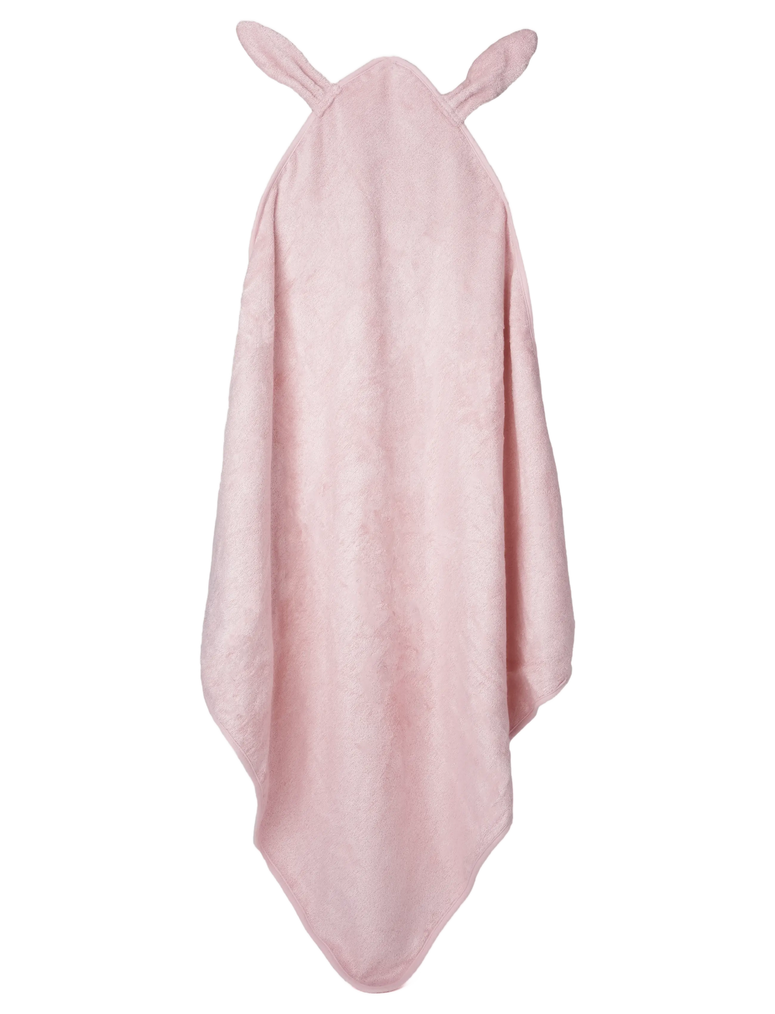 Teddykompaniet - Badcape, Bambu, Kanin, Dimrosa - torklappar - pink - 2