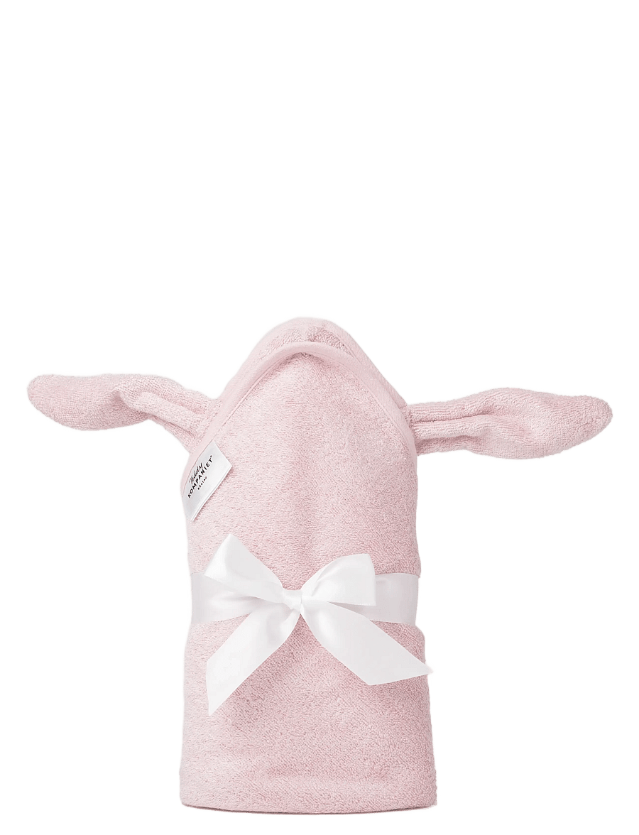 Teddykompaniet - Badcape, Bambu, Kanin, Dimrosa - torklappar - pink - 4