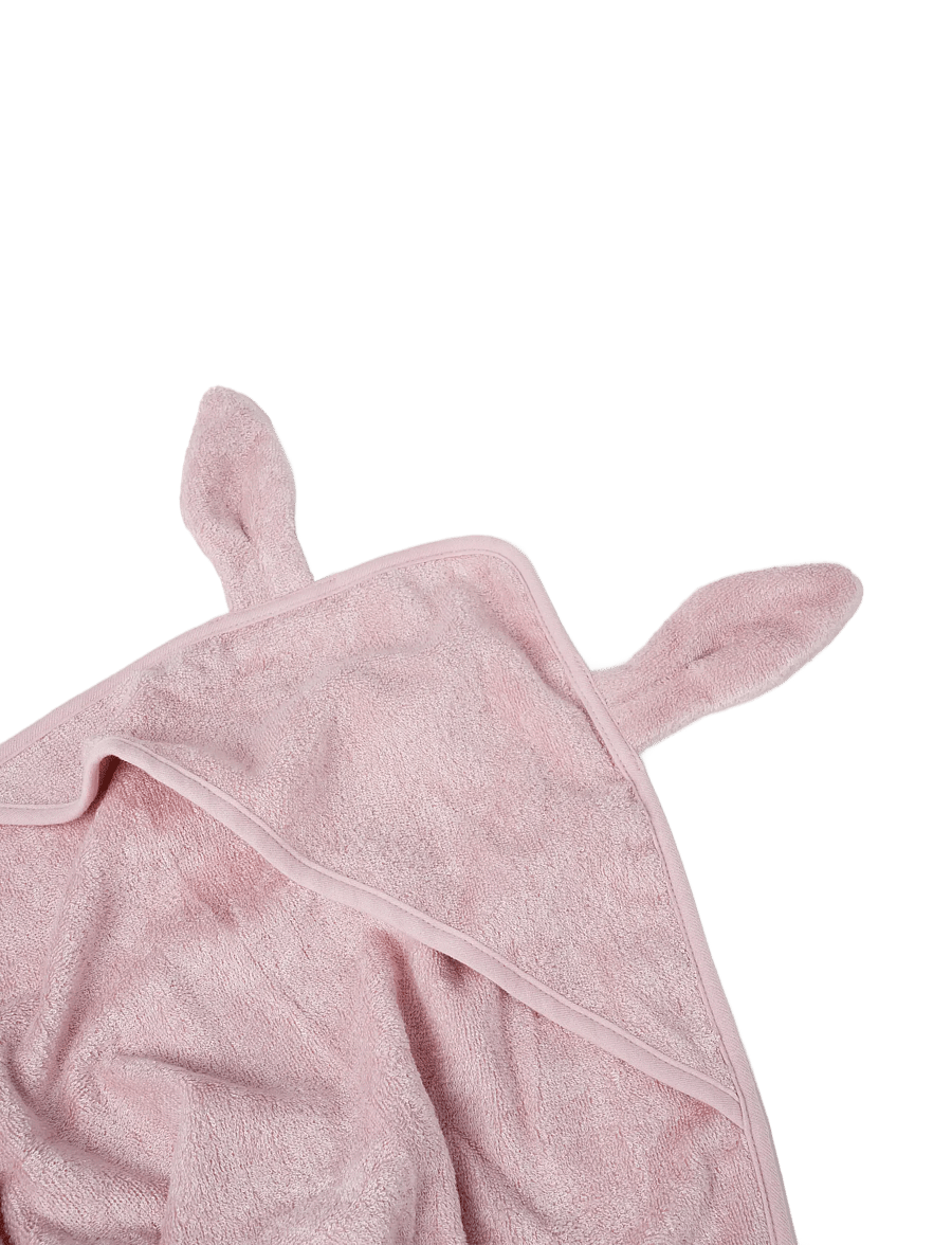 Teddykompaniet - Badcape, Bambu, Kanin, Dimrosa - torklappar - pink - 5