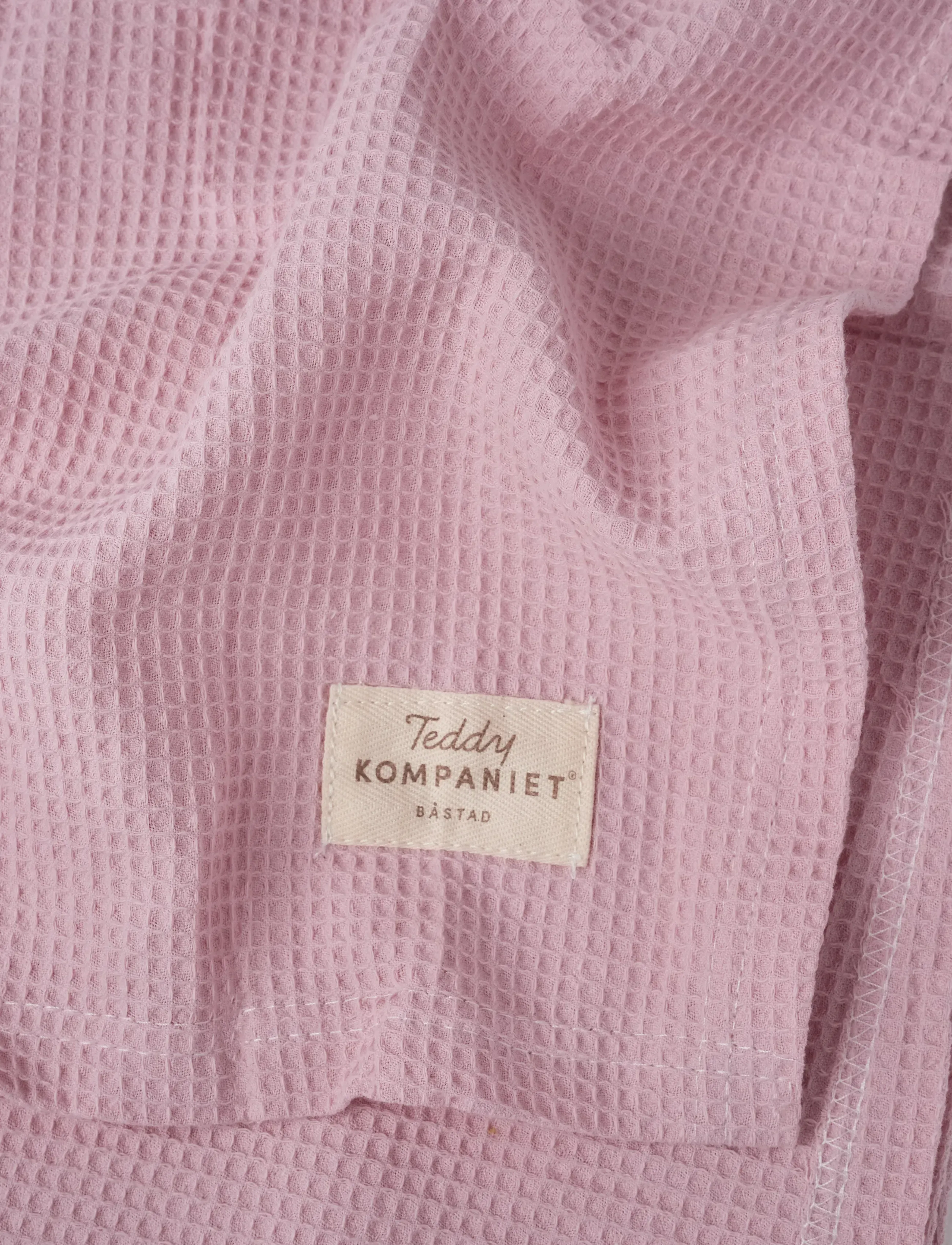 Teddykompaniet - Babyfilt, Bomull, Dimrosa - blankets - pink - 2