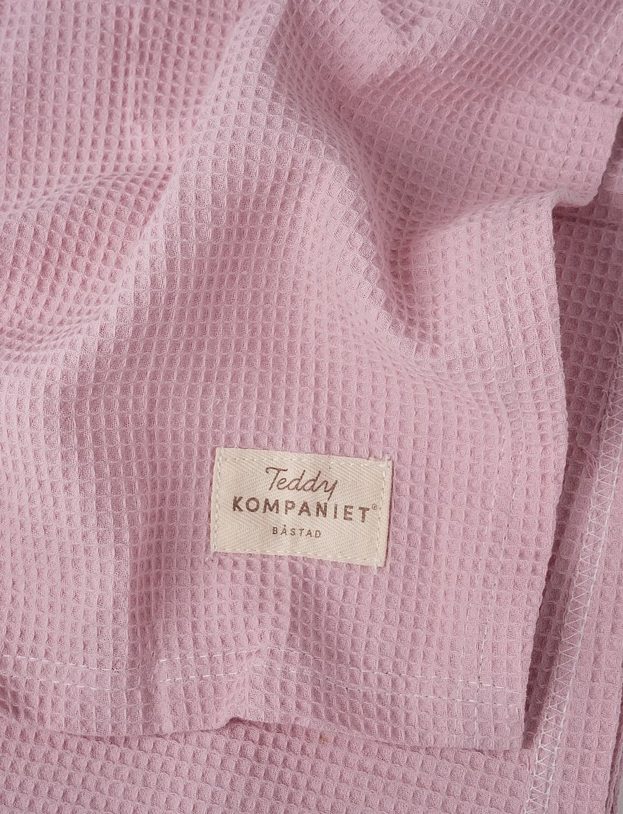 Teddykompaniet - Babyfilt, Bomull, Dimrosa - decken - pink - 2