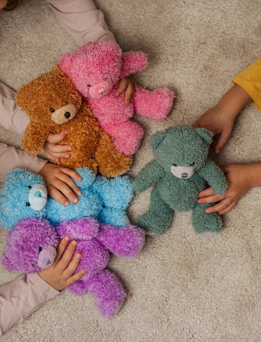 Teddykompaniet - Colour Cubs, Teddy, Lilac - nallar - purple - 5