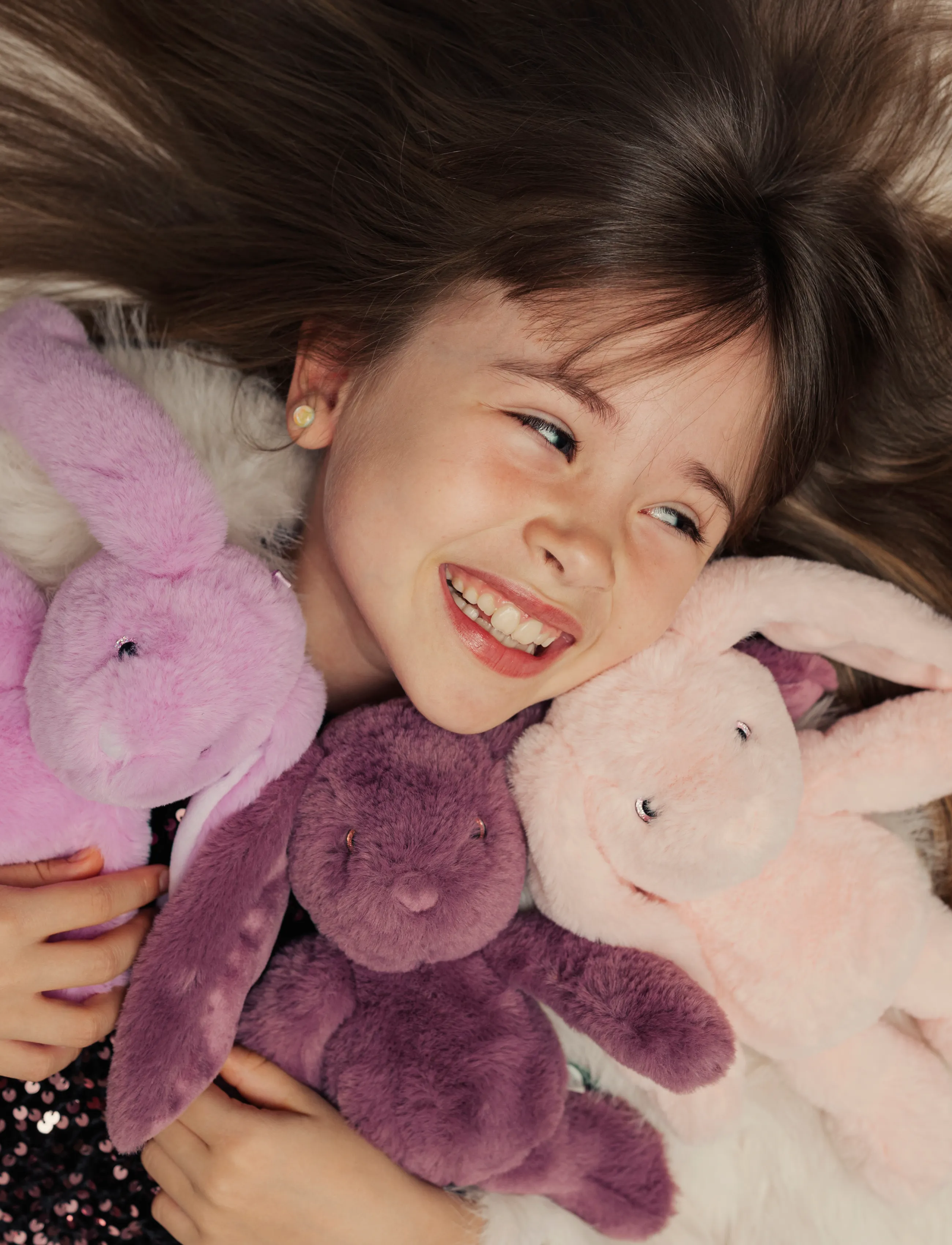Teddykompaniet - Blooming Bunny, Lavender - mjukisdjur - purple - 5
