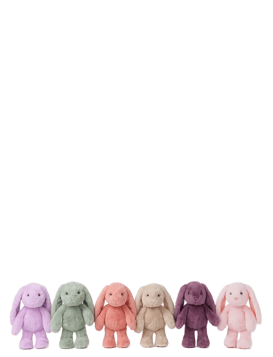 Teddykompaniet - Blooming Bunny, Lavender - mjukisdjur - purple - 3