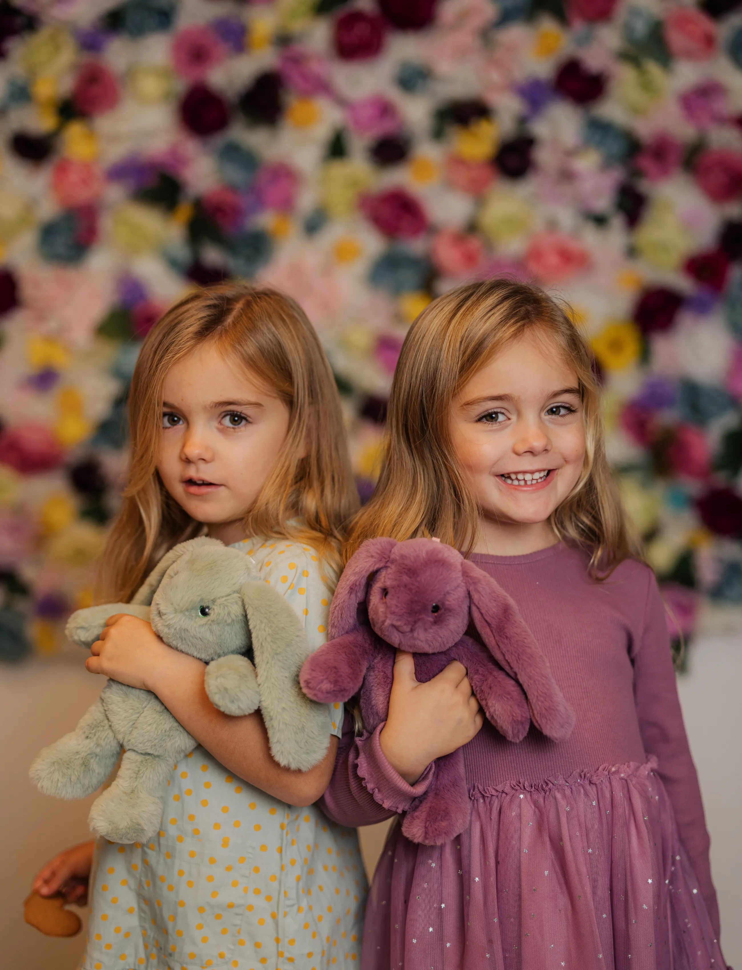 Teddykompaniet - Blooming Bunny, Dahlia - mjukisdjur - purple - 5