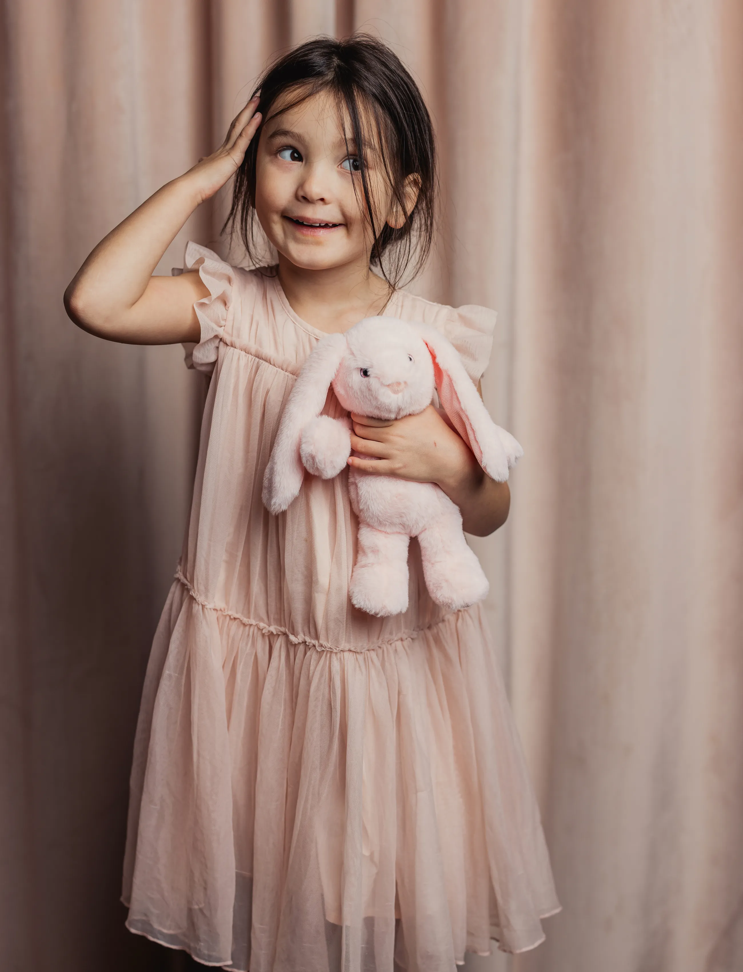 Teddykompaniet Blooming Bunny, Rosie - Teddykompaniet - PINK / pink/rose