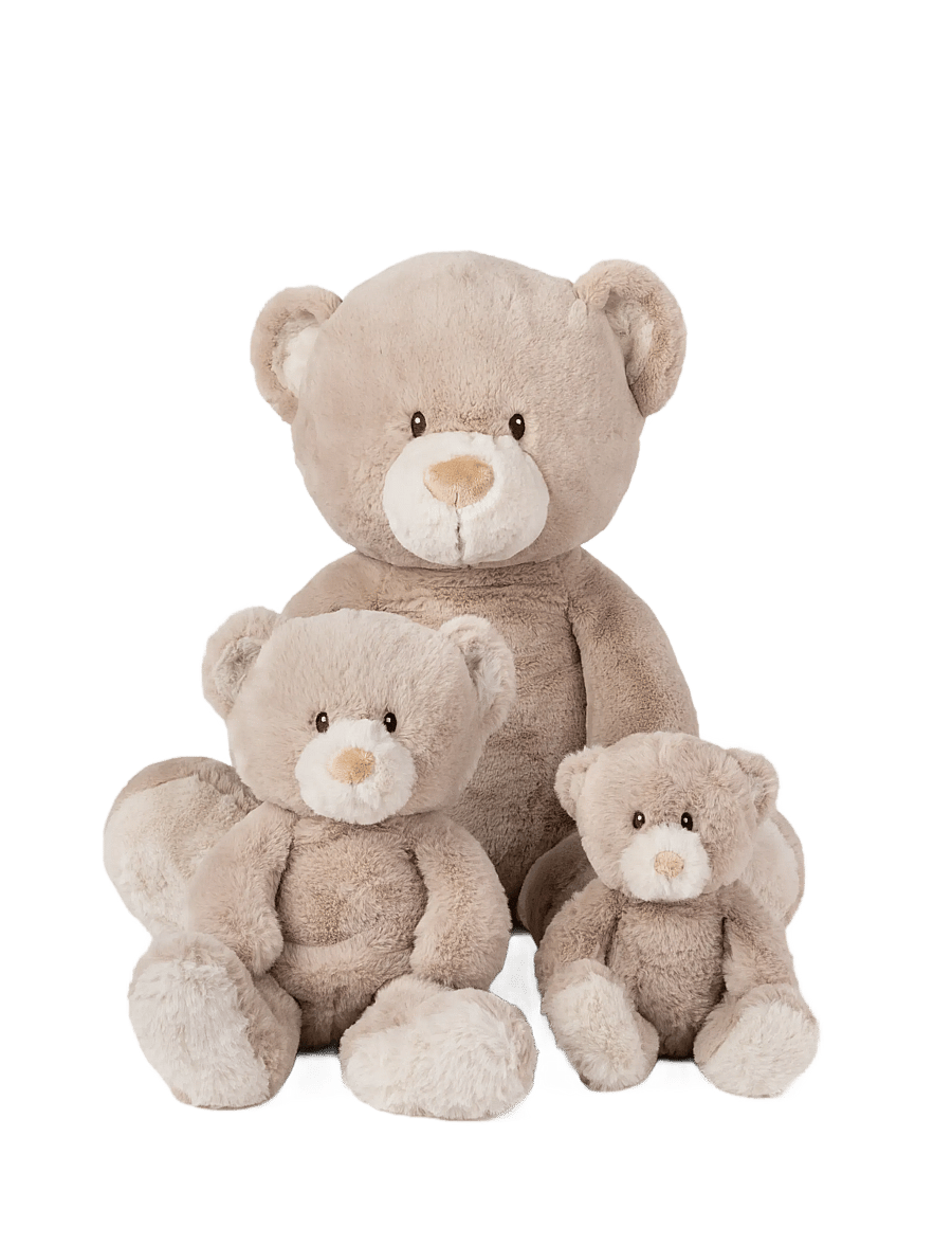 Teddykompaniet - Teddy Mocca, Nalle, XL, Beige - nallar - beige - 5