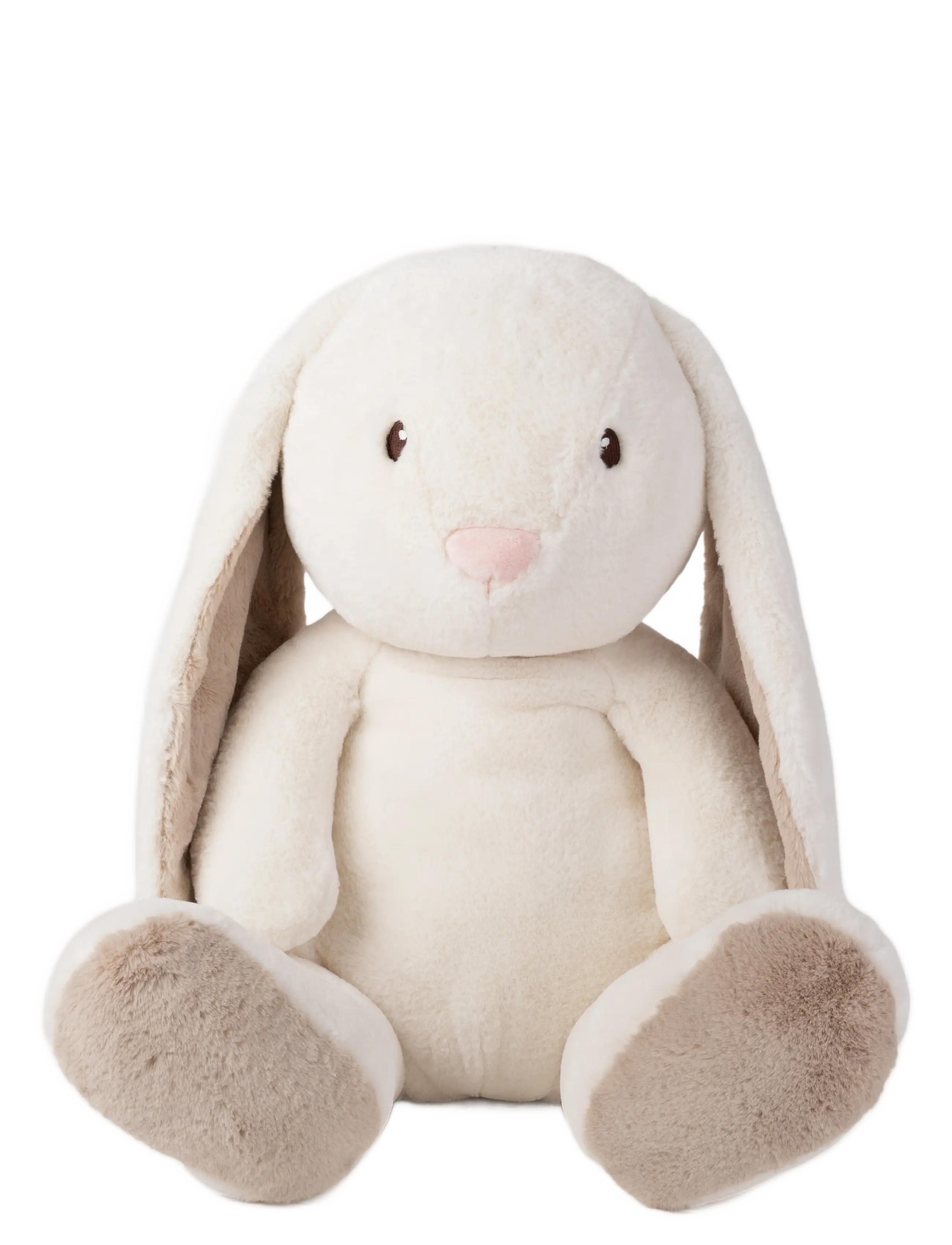 Teddykompaniet - Teddy Mocca, Kanin, XL, Creme - mjukisdjur - creme - 1