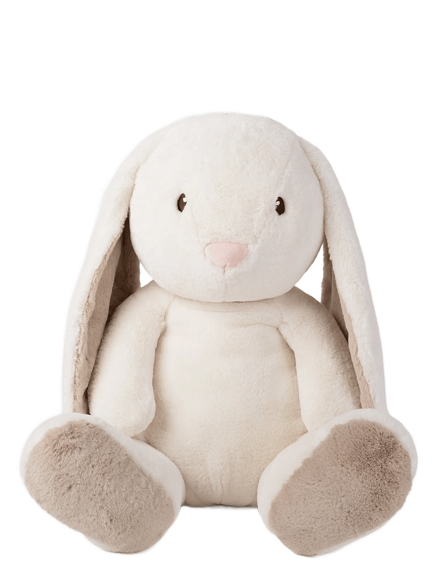 Teddykompaniet - Teddy Mocca, Kanin, XL, Creme - mjukisdjur - creme - 1
