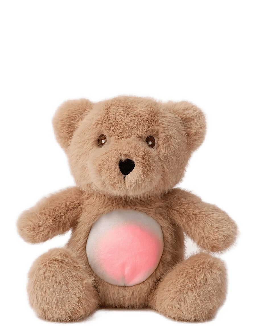 Teddykompaniet - Baby Nattlampa med Ljud, Nalle - nallar - brown - 2