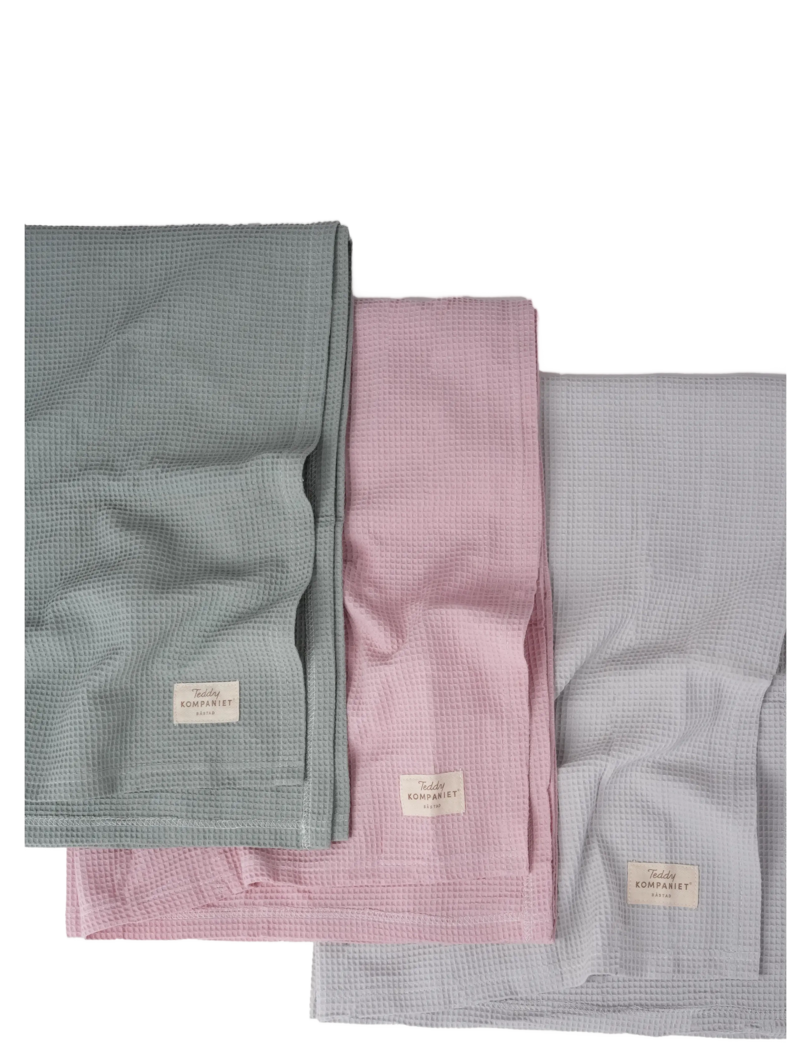 Teddykompaniet - Babyfilt, Bomull, Greige - blankets - beige - 2