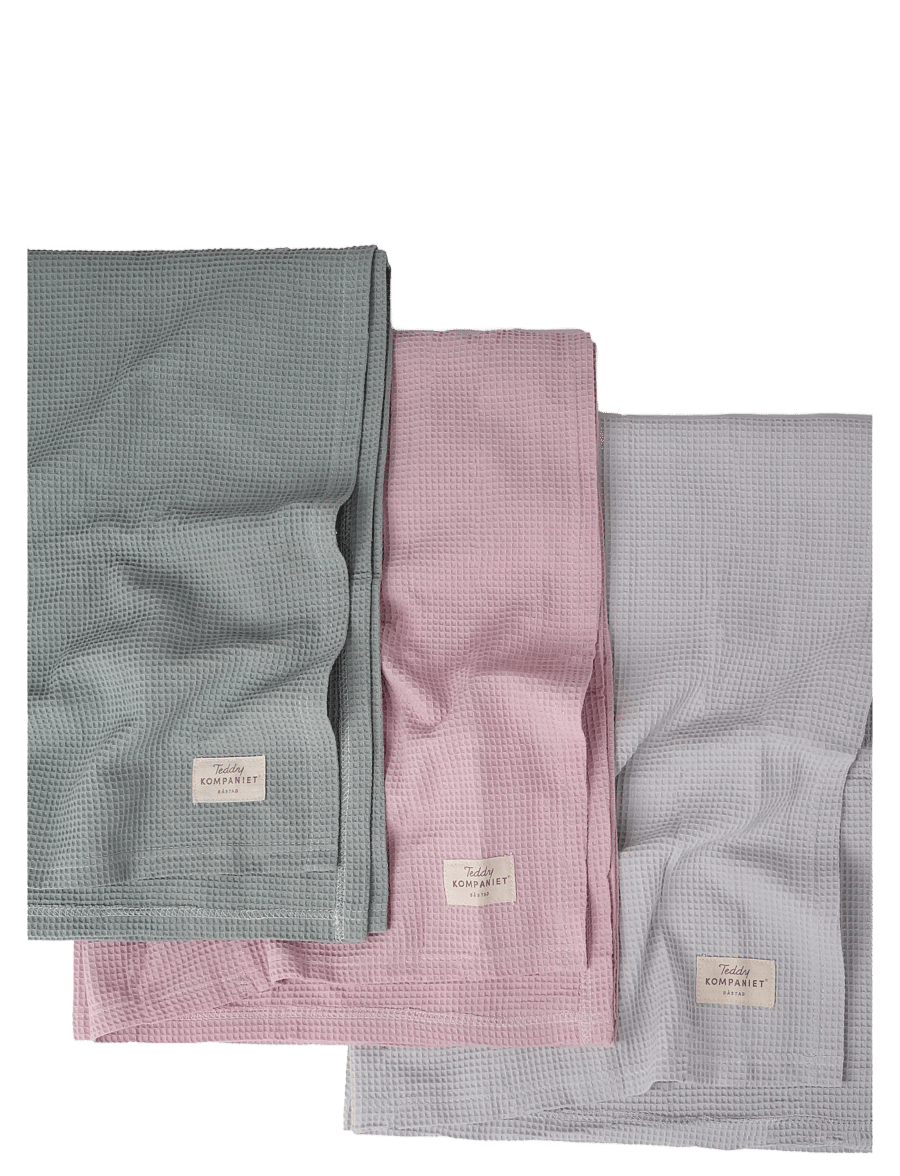 Teddykompaniet - Babyfilt, Bomull, Greige - decken - beige - 2