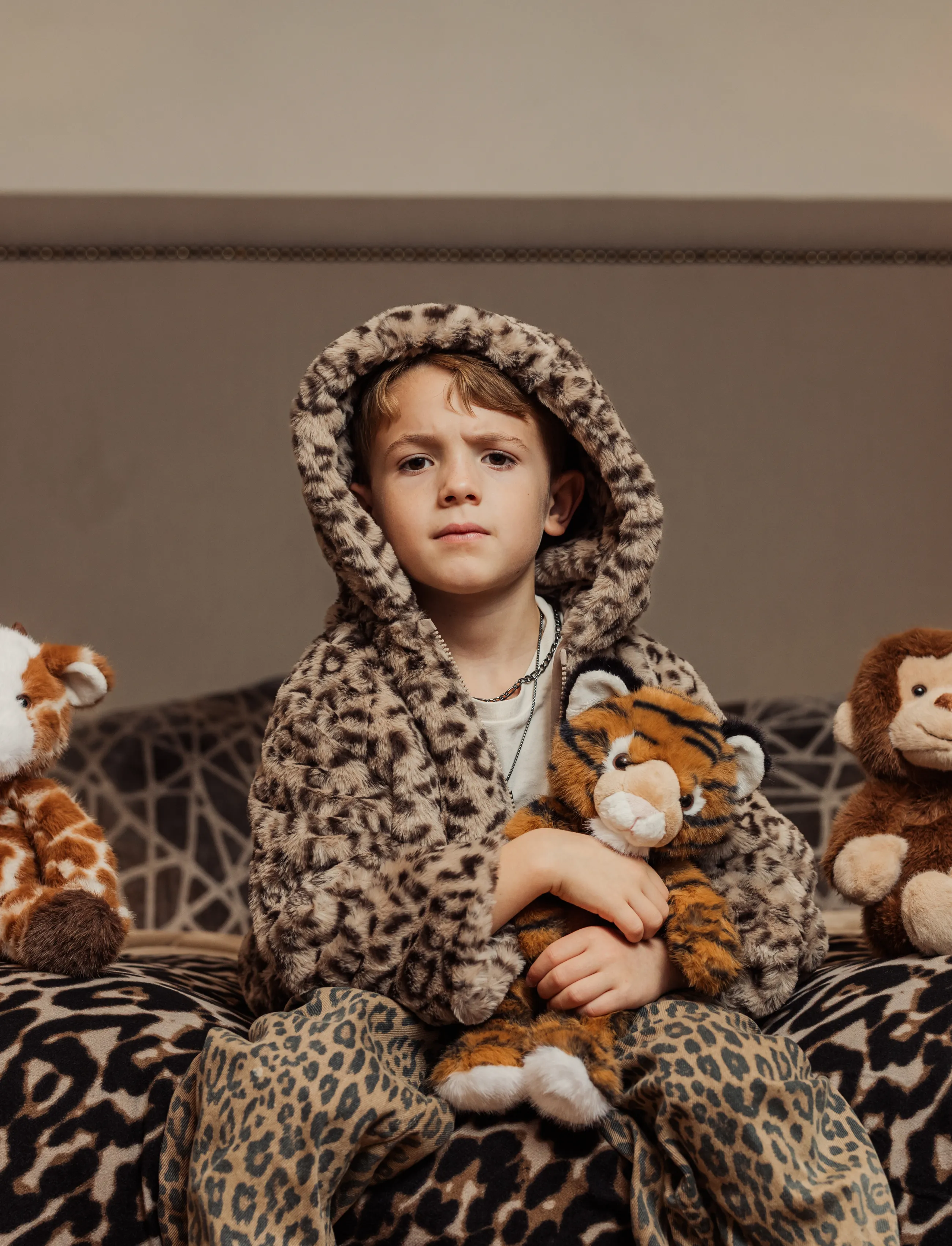 Teddykompaniet - Teddy Wild, Giraff - mjukisdjur - orange - 4