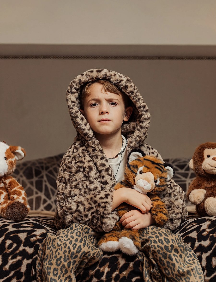 Teddykompaniet - Teddy Wild, Giraff - mjukisdjur - orange - 4