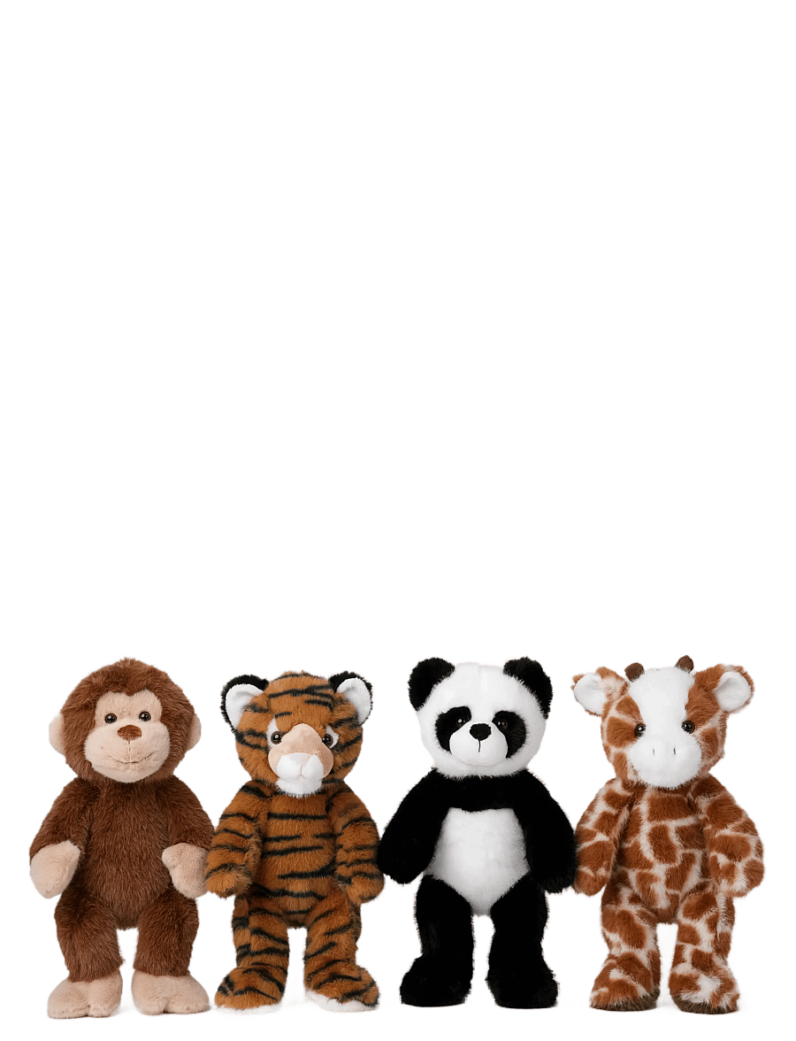 Teddykompaniet - Teddy Wild, Giraff - mjukisdjur - orange - 3