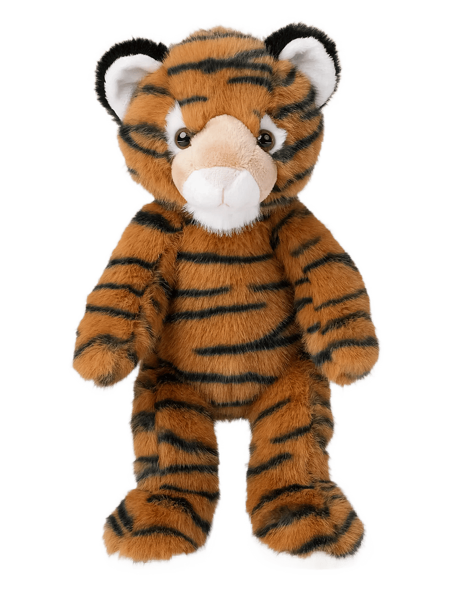 Teddykompaniet - Teddy Wild, Tiger - mjukisdjur - orange - 1
