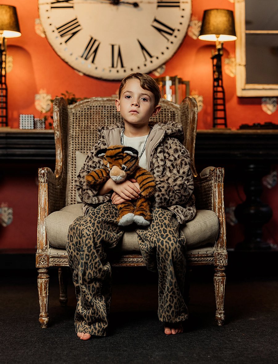 Teddykompaniet - Teddy Wild, Tiger - mjukisdjur - orange - 0