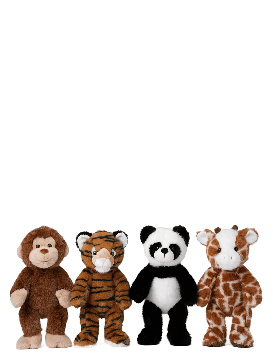Teddykompaniet - Teddy Wild, Panda - mjukisdjur - black - 4