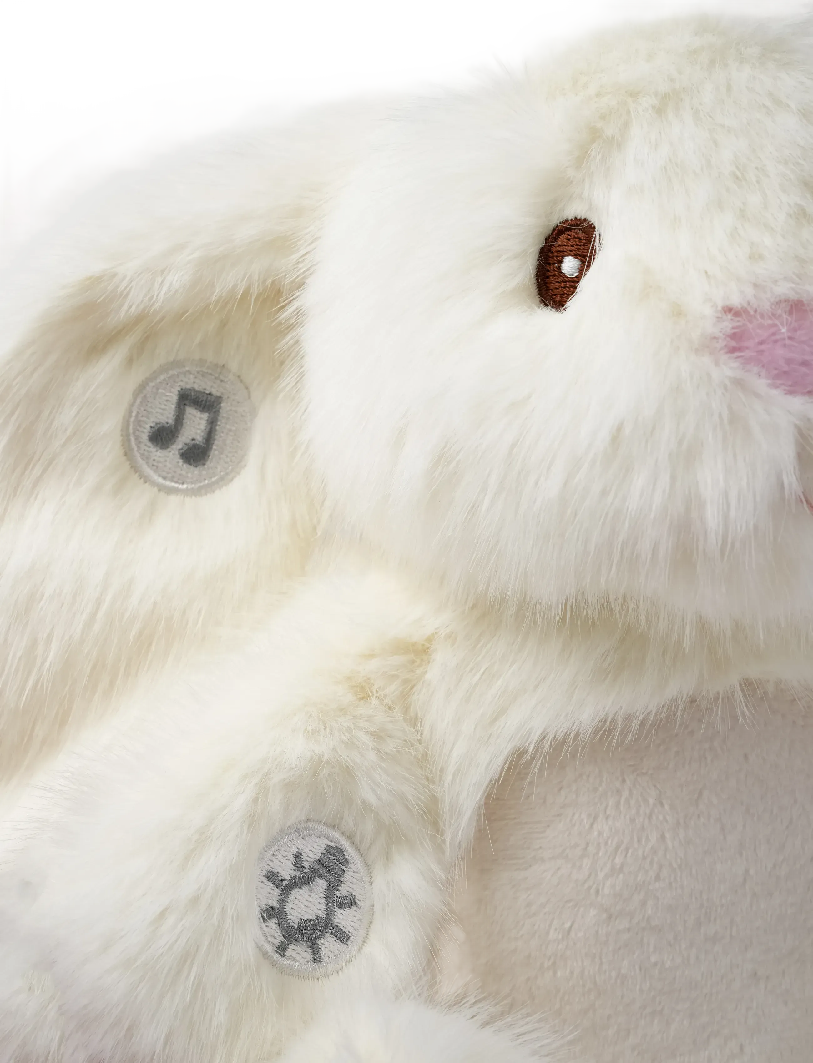Teddykompaniet - Baby Nattlampa med Ljud, Kanin - speldosor - white - 5