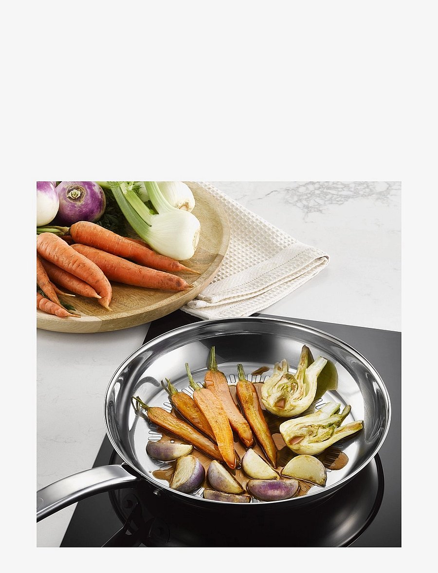 Tefal - Intuition Techdome Frypan 28cm - stainless steel - 1